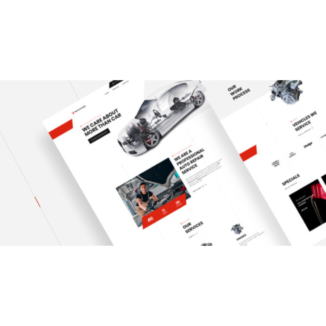macchina auto repair wordpress