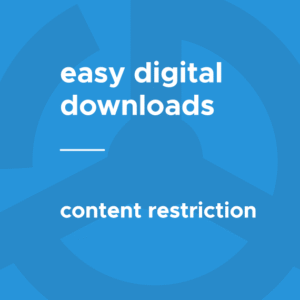 Easy Digital Downloads Content Restriction