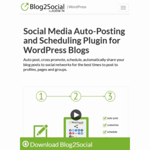 Blog2Social Premium – Social Media Auto Post and Scheduler