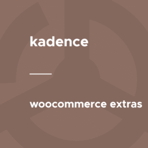 kadence Woocommerce Extras plugins
