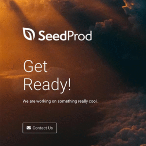 Seed Prod – Coming soon & landing page builder